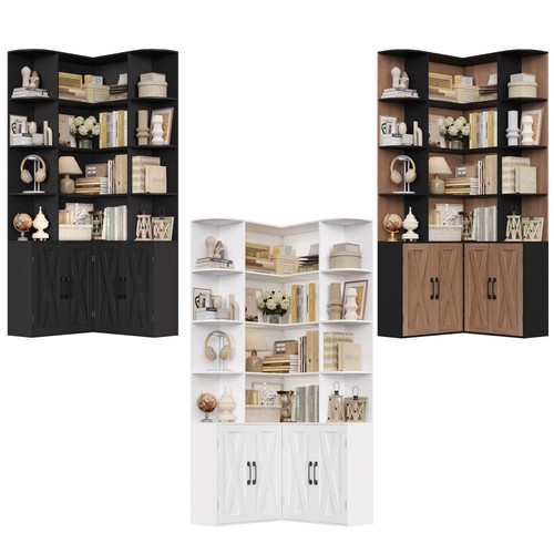 187 hohes bücherregal - cm,