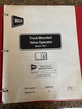 2004 Wachs Truck Mounted Valve