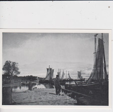 AK Postkarte Repro Ostgebiete - Nidden Nida Kurische Nehrung Boote Ostpreußen