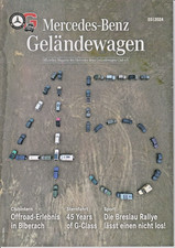 Mercedes Geländewagen Magazin 04/2024 G-Klasse Club Zustand neuwertig