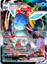 Glaziola VMAX Pokemon Karte 041/203 Drachenwandel Schneeflocke Near Mint Deutsch
