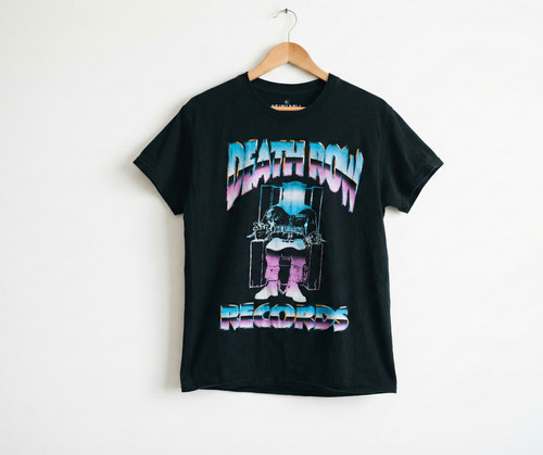 Death row records shirt - death, t-shirt