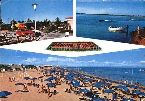 Bibione strand motorboote - strand,