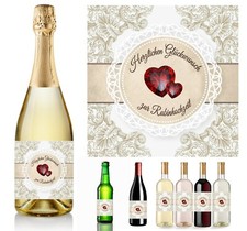 1 Aufkleber Flaschenetikett -