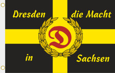 Fahne Flagge Dresden die Macht