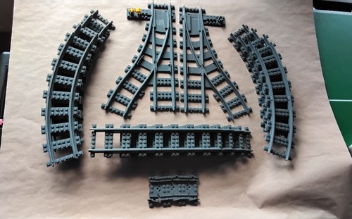Lego eisenbahnschienen volt - lego,