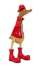 Deko Ente Holz Laufente