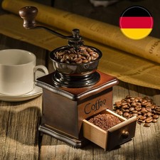 Holz Kaffeemühle Handmühle Nostalgie Hand Mühle Kaffeemühlen Retro Mahlwerk DHL
