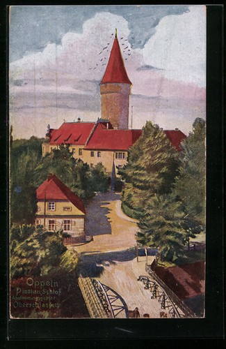 Ansichtskarte oppeln - ansichtskarte,