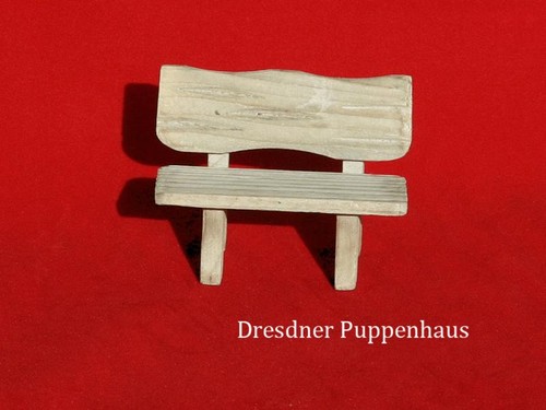 Holzbank rustikal puppenhaus - holzbank, rustikal,
