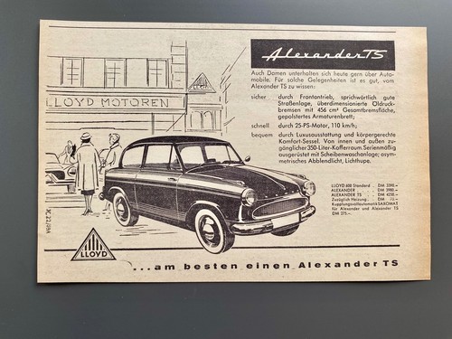 Lloyd alexander oldtimer - alexander, ts