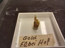 Gold - Goldblech - hist. Fund 50iger Jahre Deutschland