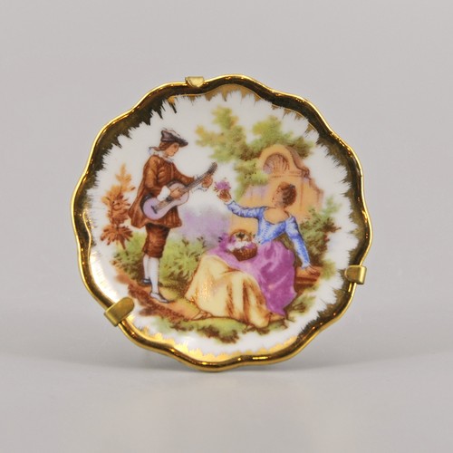 Miniatur teller mit - miniatur,