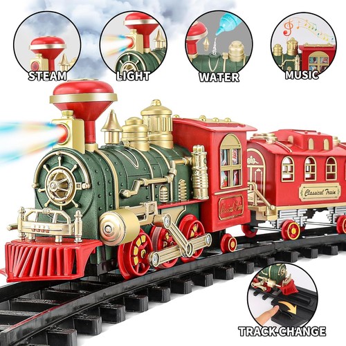 Elektrischer zug set - set, eisenbahn