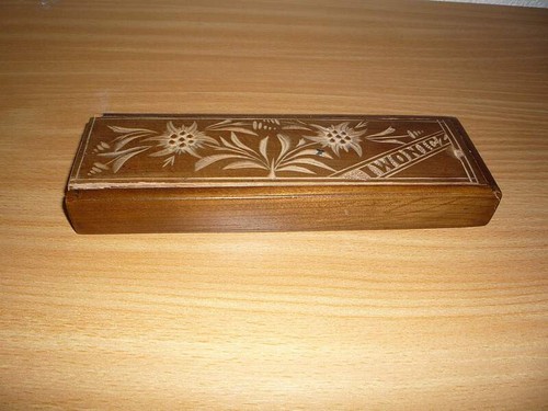 Alter holz schieferkasten - holz,