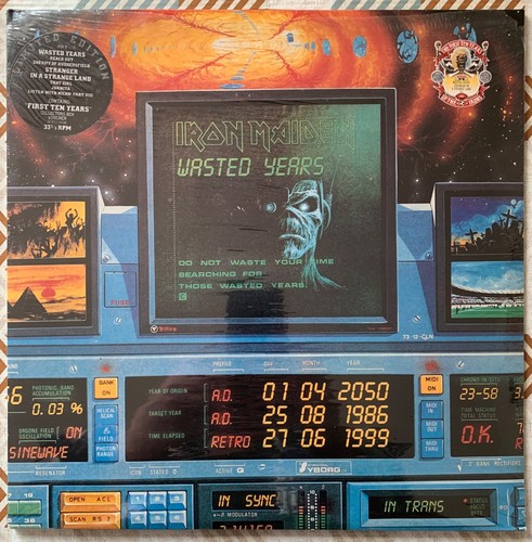 Iron maiden wasted years - iron,