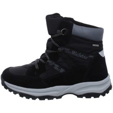 Richter  Kinderschuhe Mädchen Moonboots Winterstiefel Schwarz Gr.  39