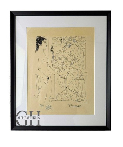 Pablo picasso hand signiert - pablo,