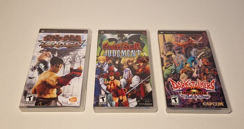 Psp tekken guilty gear - psp, tekken,