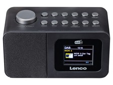 LENCO DAB+/FM Uhrenradio, Bluetooth, Farbdisplay