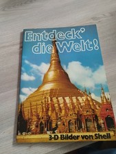 Shell * 3-D Sammelalbum * Entdeck die Welt * 1971 * unvollständig * 1 A Zustand