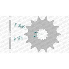 Stahl Ritzel für Yamaha WR