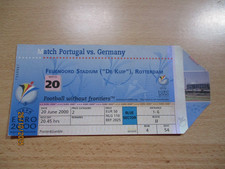 Ticket #20 EURO 2000 Portugal Germany EM european championship