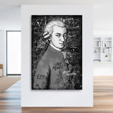 Leinwand Bild Mozart Musik Pop