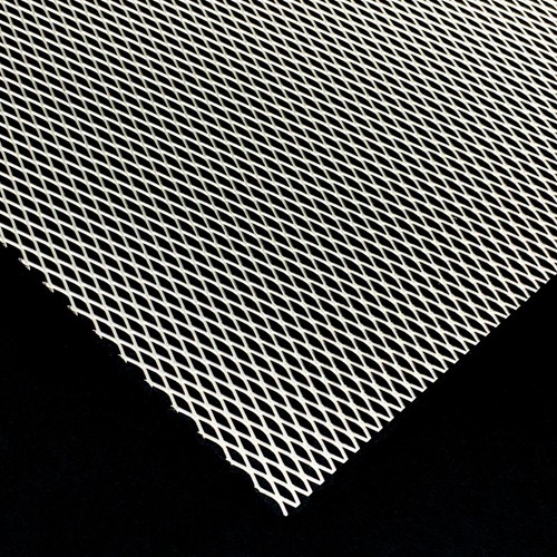 Aluminium 1mm streckgitter - aluminium,