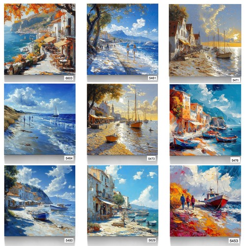 Leinwand bilder strand meer - leinwand,