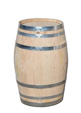 Kastanienfaß, Holzfaß, Fass, Regentonne, Weinfaß, Regenfaß, Deko Fass, NEU 100 L