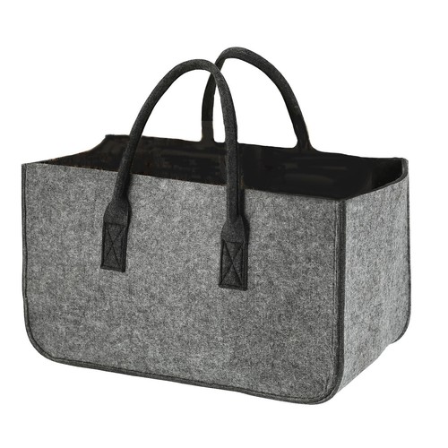 Filztasche grau 48cm - grau,