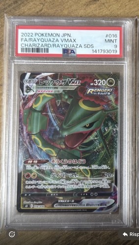 Psa pokémon 2022 rayquaza - psa, 9
