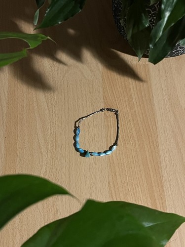 Armband mit echtem türkis - armband,