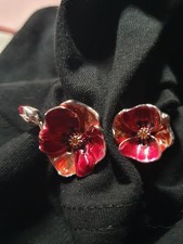 Letzter Preis ! Vom 4.12 bis 14.12 kein Versand P.Lang Seltene Mohnblüte In Rot 