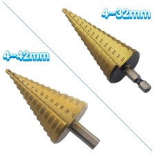 Hss stufenbohrer 42mm - stufenbohrer, 4-42mm