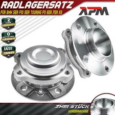 2x Radnabe Radlagersatz Vorne für BMW 5er F10 F11 F07 6er F12 F13 F06 7er F01 X3