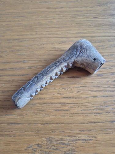 Antiker knochen gehstock - knochen,
