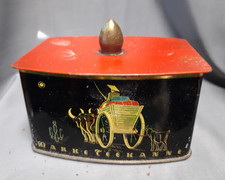 alte Teedose mit Knauf