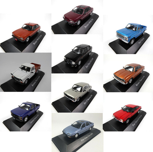 Set von modellautos renault - set,