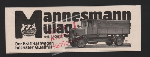 Aachen werbung 1925 - aachen,,