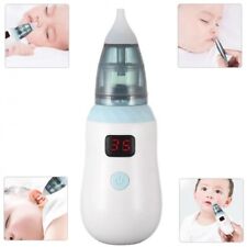 ELEKTRISCHER NASENSAUGER SAUGT SCHLEIM FÜR BAMBIBI, AKKU WIEDERAUFLADBAR USB