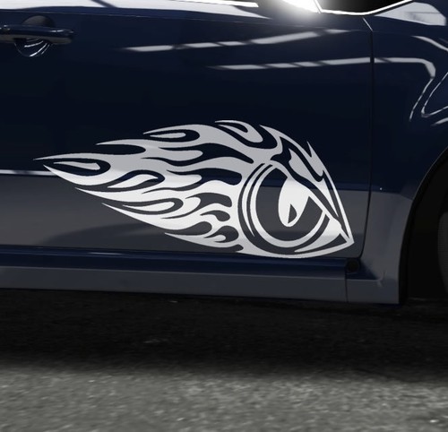 Auto aufkleber tribal augen - auto,