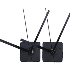 RichDeer Uhrwerk Lautlos 2 Stück DIY Wanduhr Ersatzteile 22mm Zeigersätze