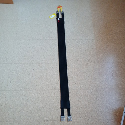 Sattelgurt 130cm schwarz - sattelgurt,