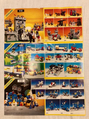 Lego programm 1984 - lego,