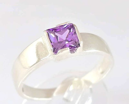 Ring silber 925 - 925, amethyst