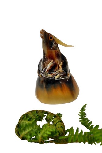 Hornfigur büffel - hornfigur,