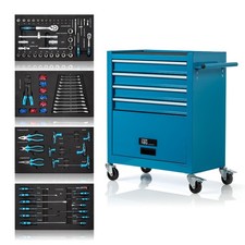Werkzeugwagen gefüllt mit