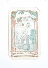 c1900 Exlibris Akt und